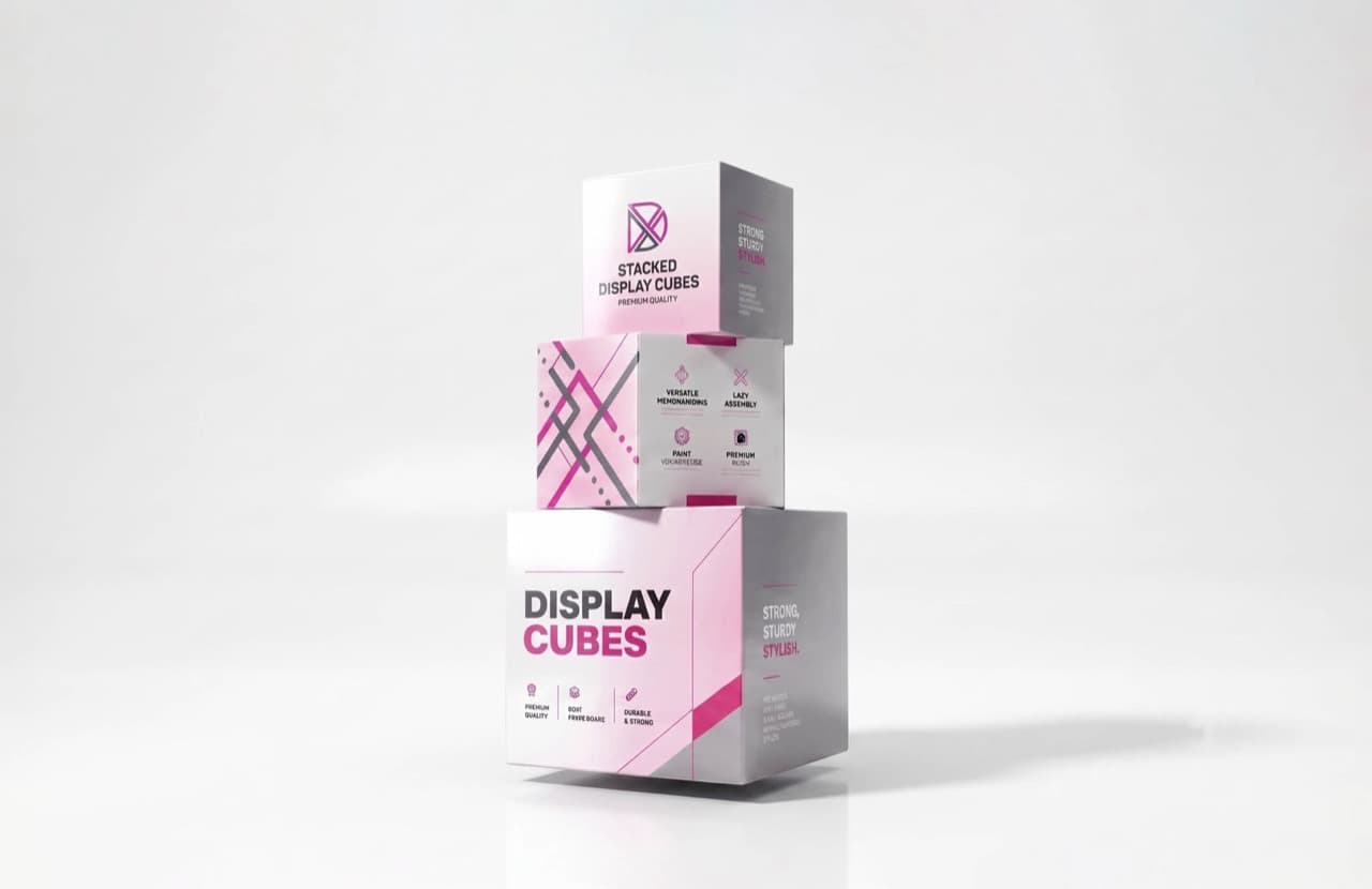 Promotion counters & display cubes